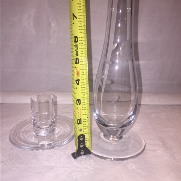 PRINCESS HOUSE HERITAGE 2 PC CANDLESTICK BUD VASE - Picture 4 of 6